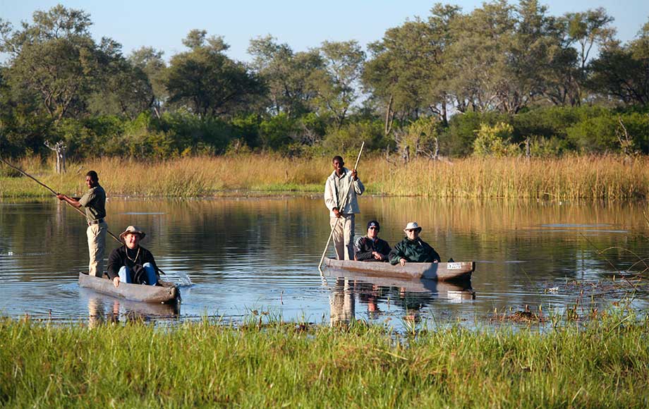 Mokoro in Botswana