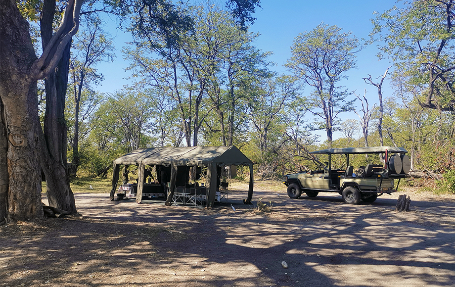 Mobile Camping in Botswana