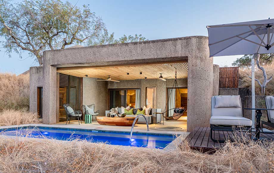 Sabi Sabi Earth Lodge in South Africa