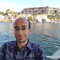 Hany Hanny in Egypt on the River Nile