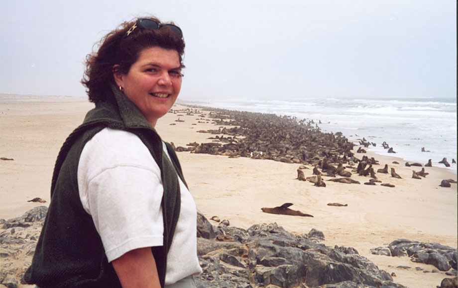 Annie in the Galapagos Islands