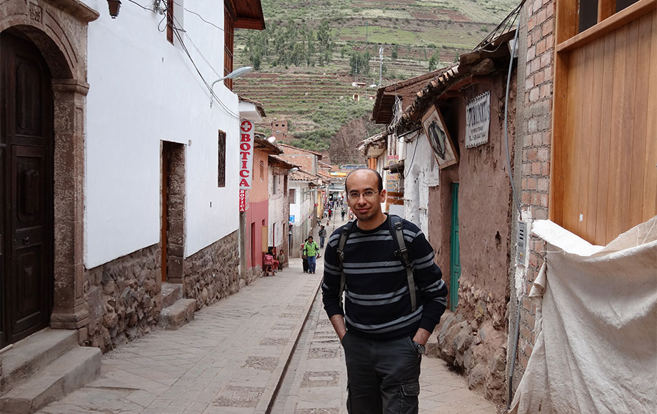 Hany in the Sacred Valley