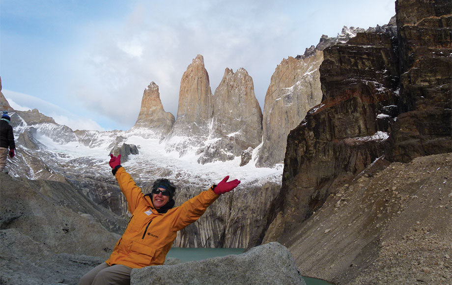 Taleen at the Torres Del Paine