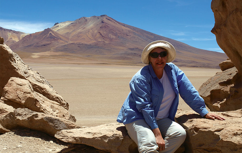 Taleen at the Atacama Desert in Chile