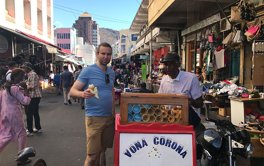 Michael in Mauritus