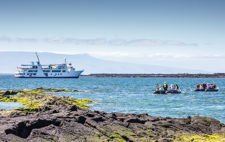 Cruising in the Galapagos Islands