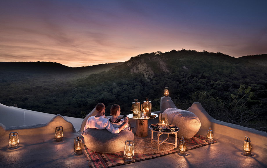 Phinda Rock Lodge Dining Outdoors Phinda Rock Lodge Dining Outdoors