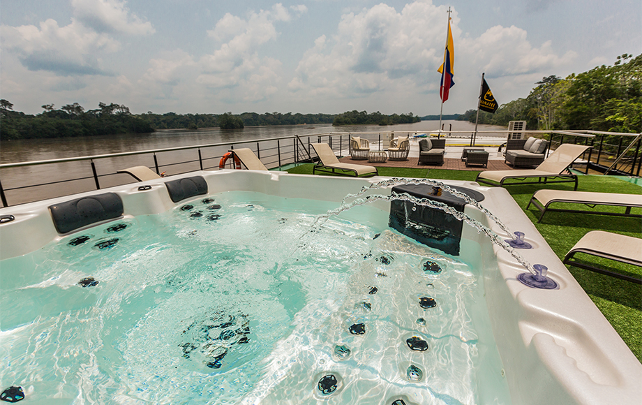 The M/V Manatee Deck Spa