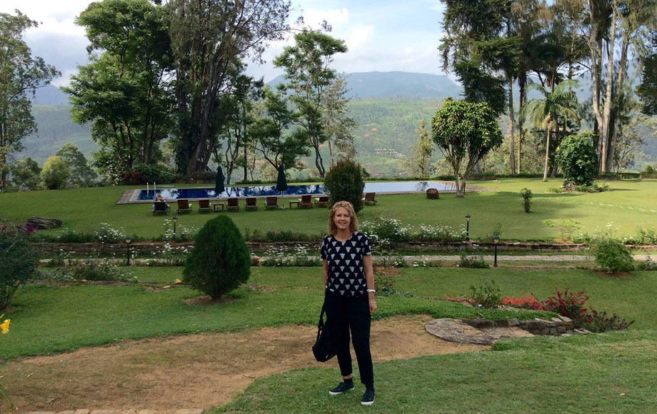 Anna at Ceylon Tea Trails in Sri Lanka