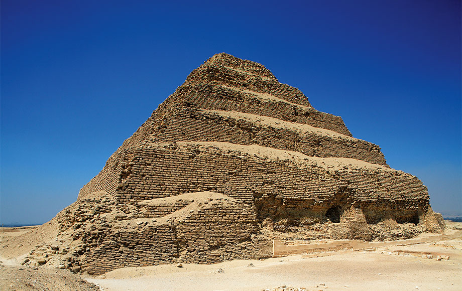 Saqqara Pyramid in Egypt