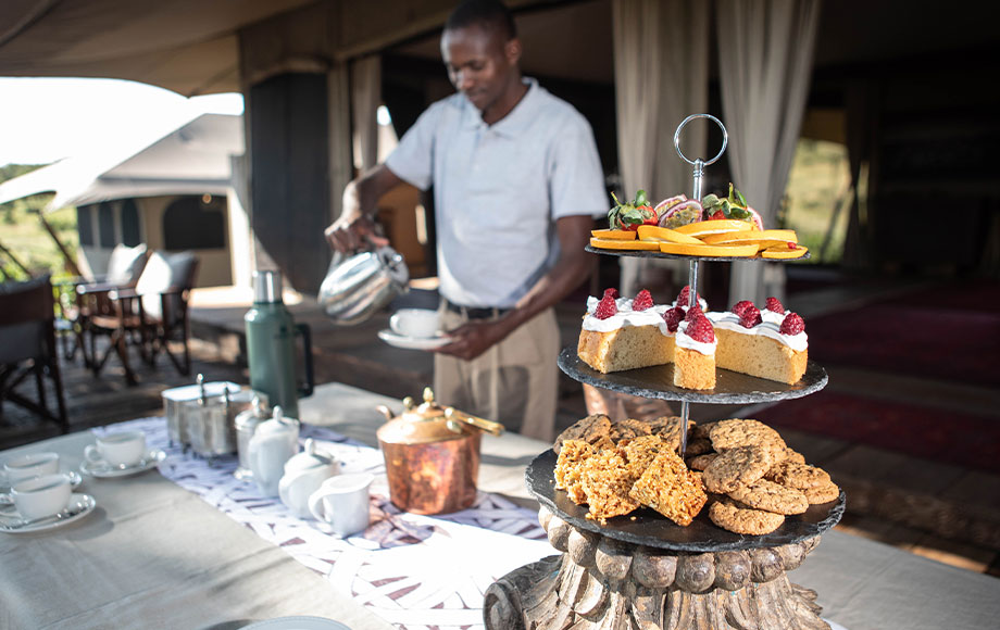 Mara Nyika Camp Breakfast