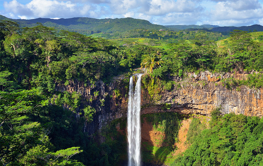 Mauritius Chamarel Waterfall