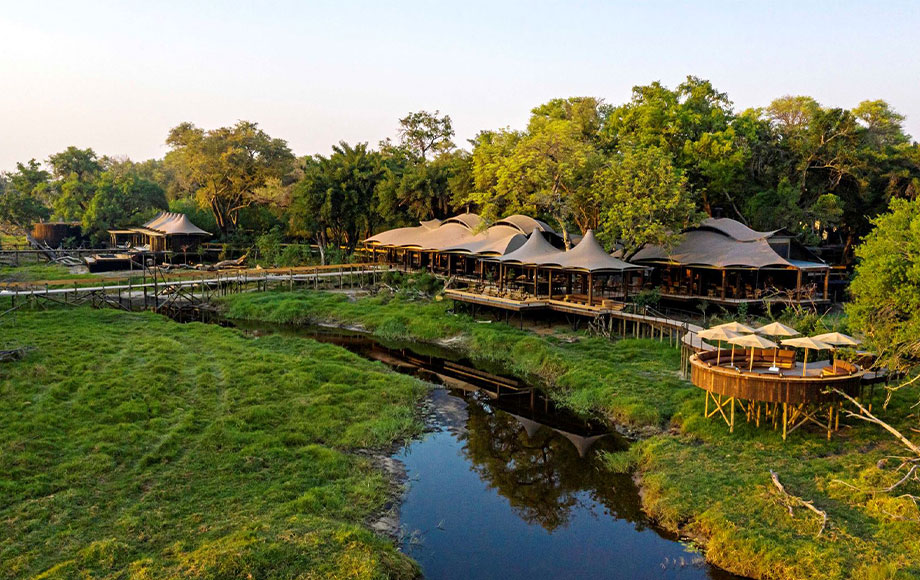 Xigera Safari Lodge in the Okavango Delta