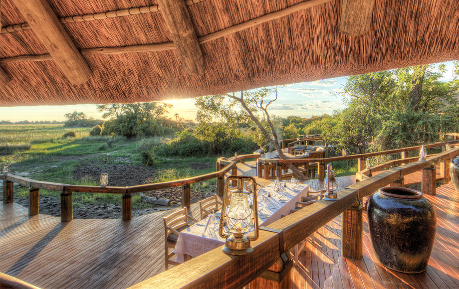 Camp Okavango Deck