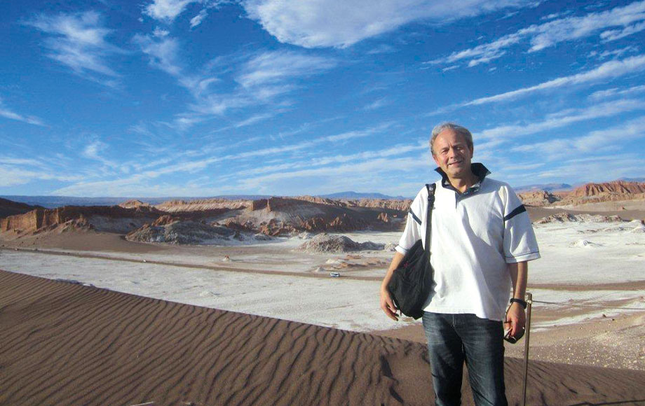 Rolf in the Atacama Desert