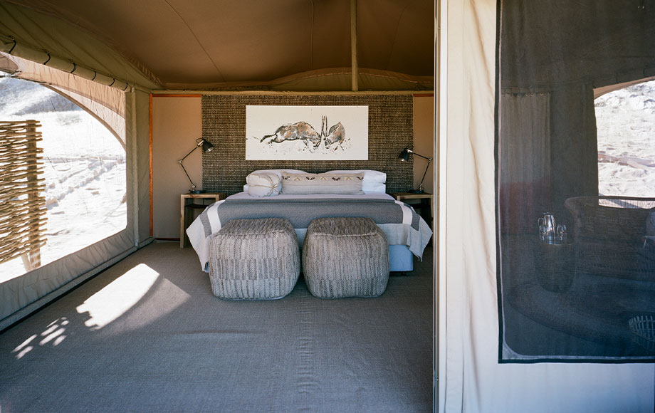 Hoanib Valley Camp Bedroom