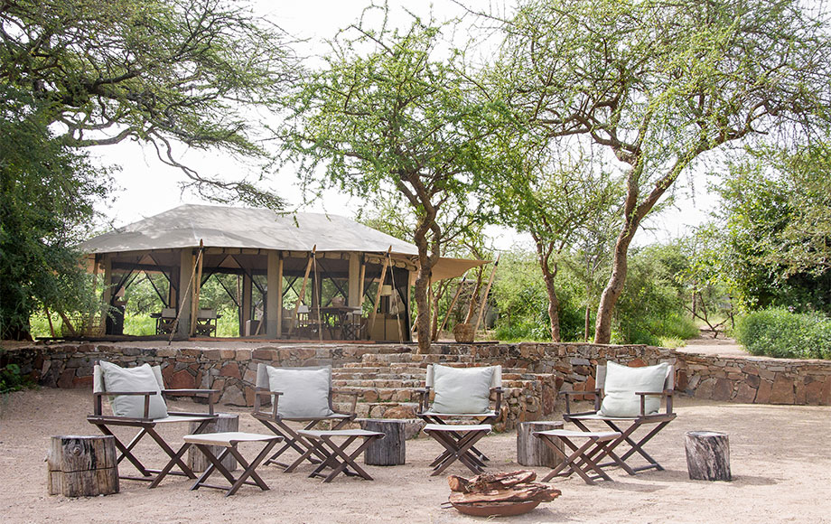 Mila Tented Camp Boma Area