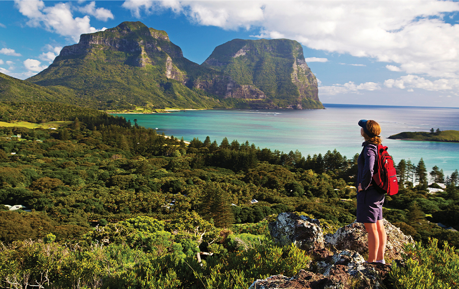 Hiking at Lord Howe Island