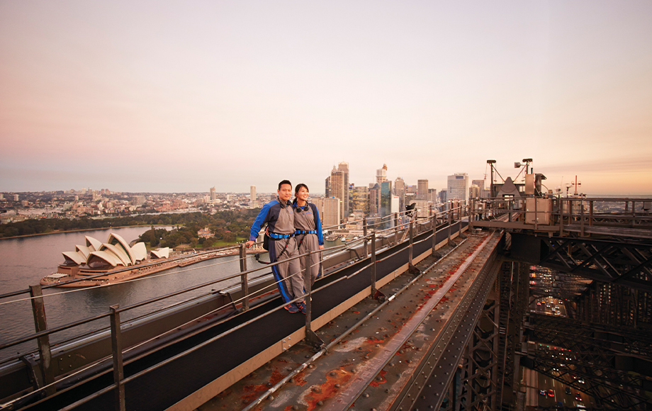 Climbing Sydney Harbour Bridge