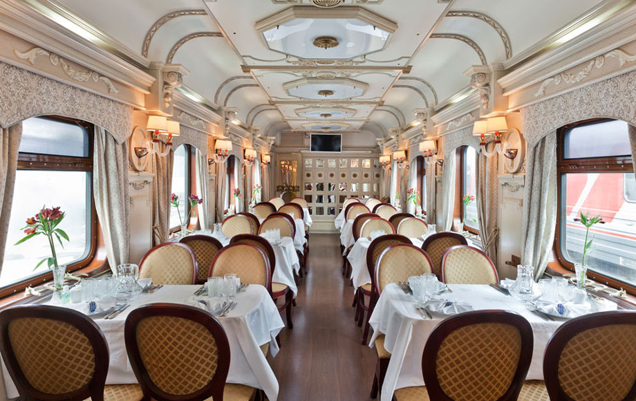 Trans Siberian Dining Area