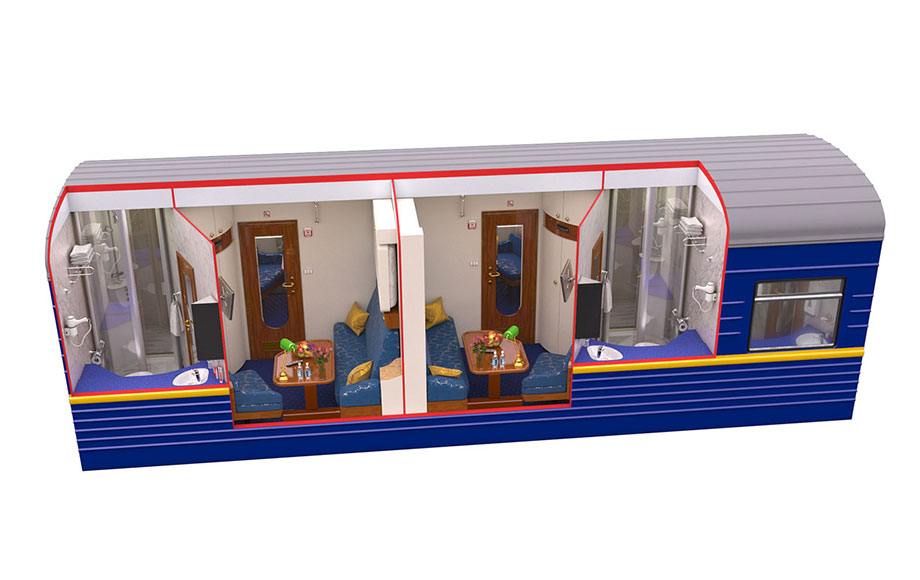 Trans Siberian Gold Cabin