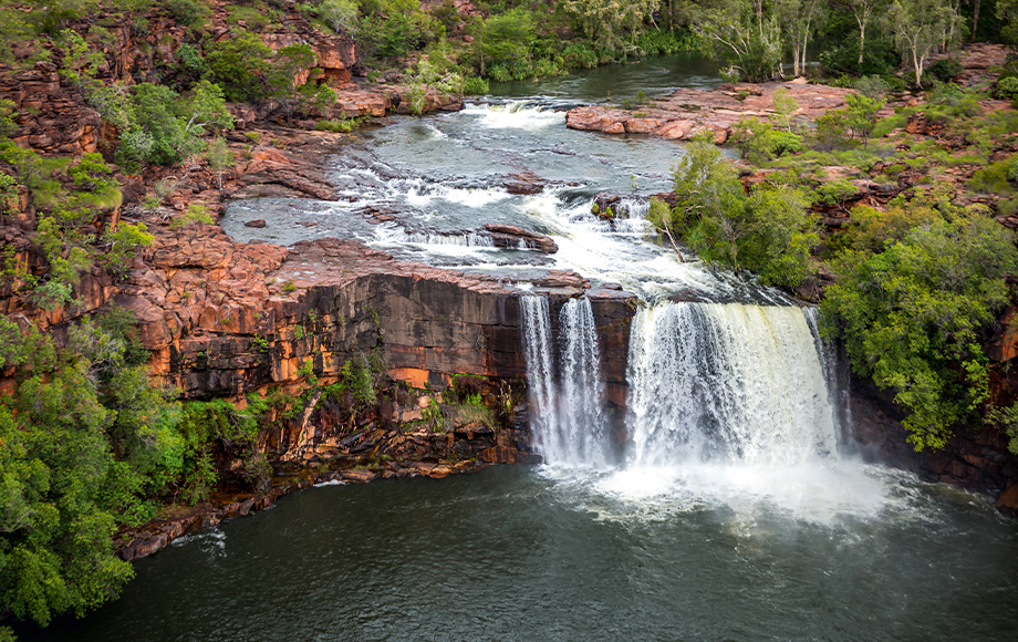 Waterfall near Victoria River and Bullo River