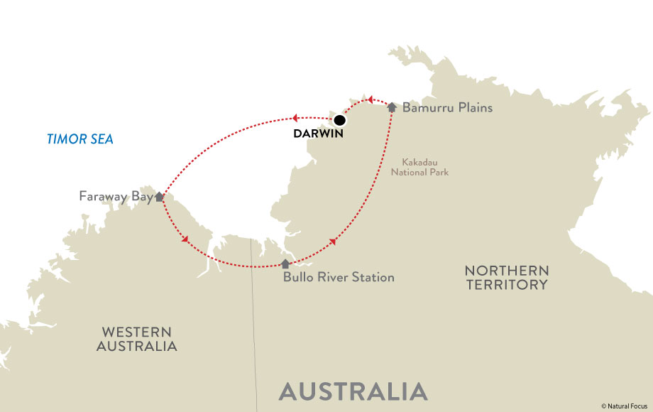 Luxury Top End map