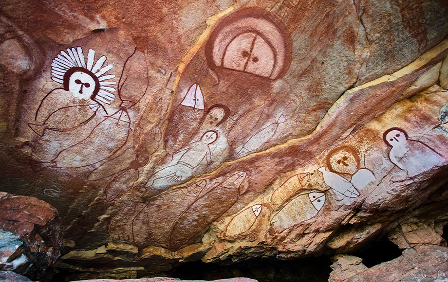 Wandjina Rock Art in the Kimberleys