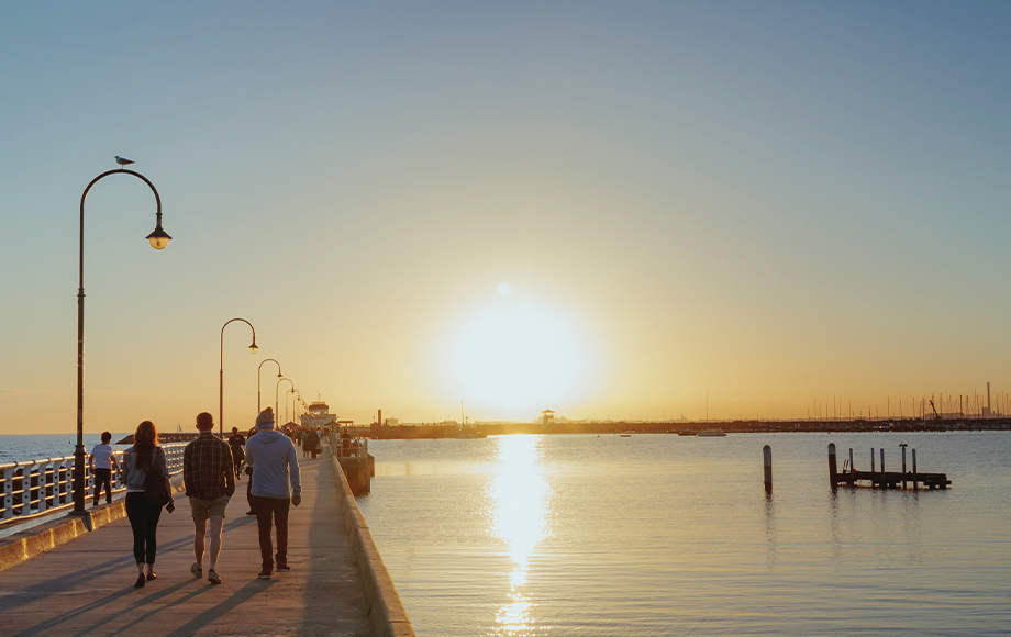 St Kilda Beach Melbourne