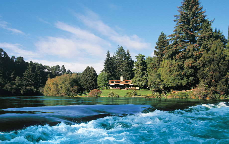 Huka Lodge in New Zealand