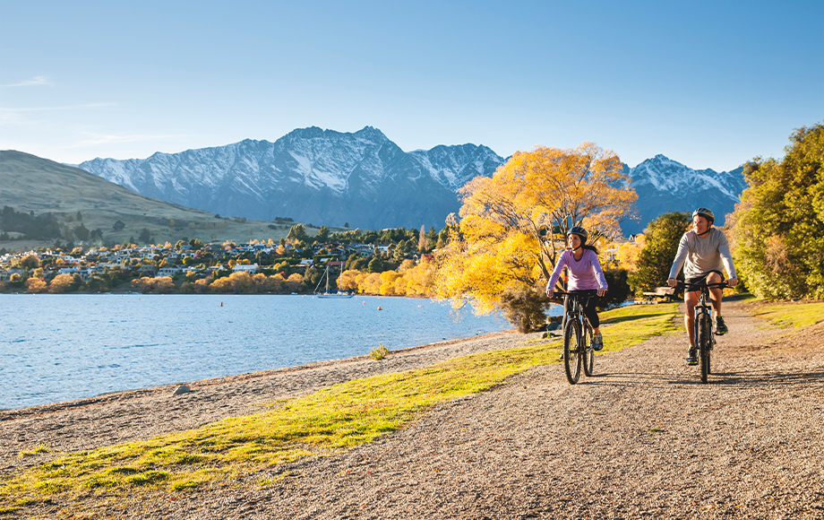 Riding in Queenstown