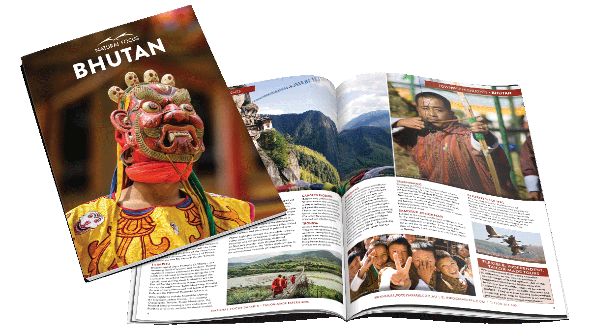 bhutan travel brochure