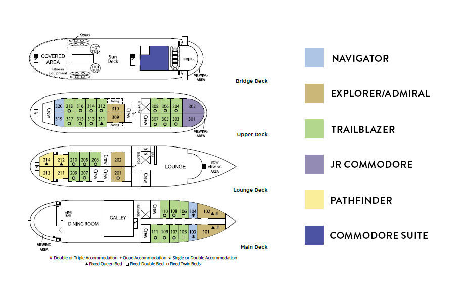 Wilderness Legacy Deck Plan