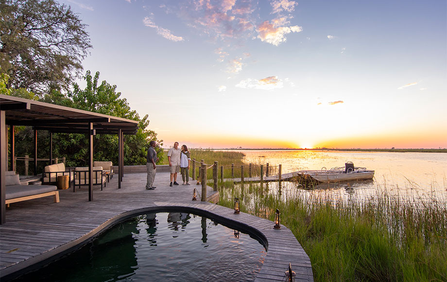 Little DumaTau Camp Living Pool