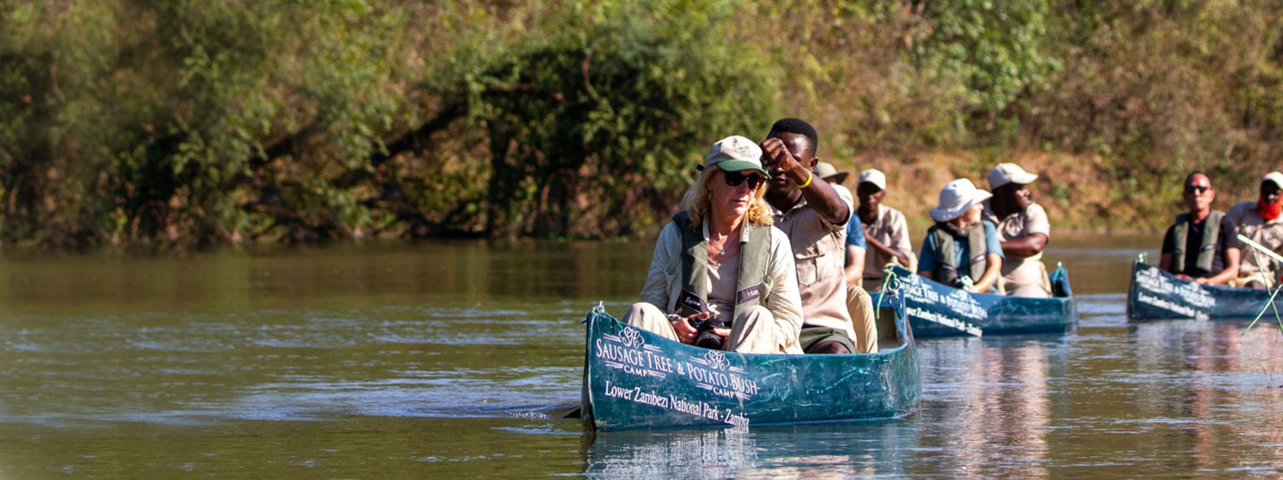 Canoeing Lower Zambezi