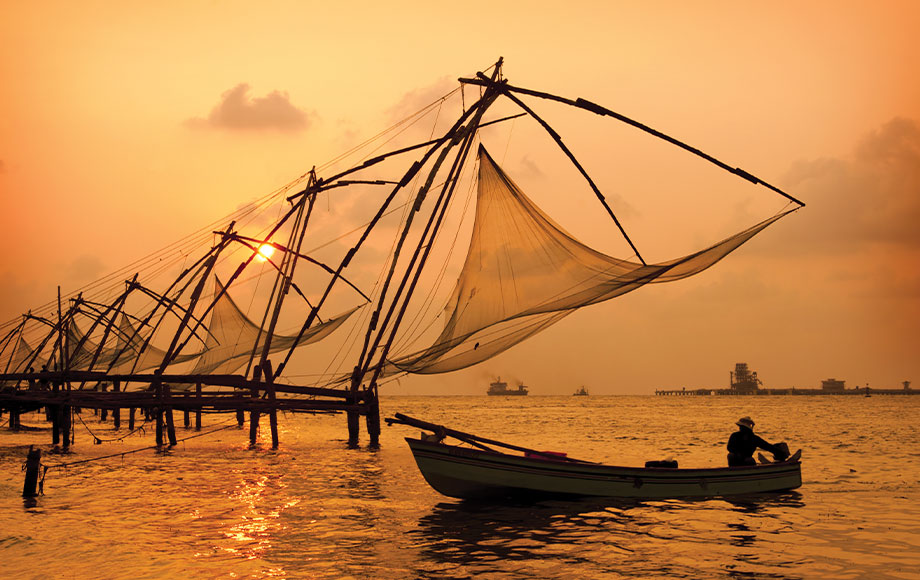 Chinese Fishing Nets Cochin, India
