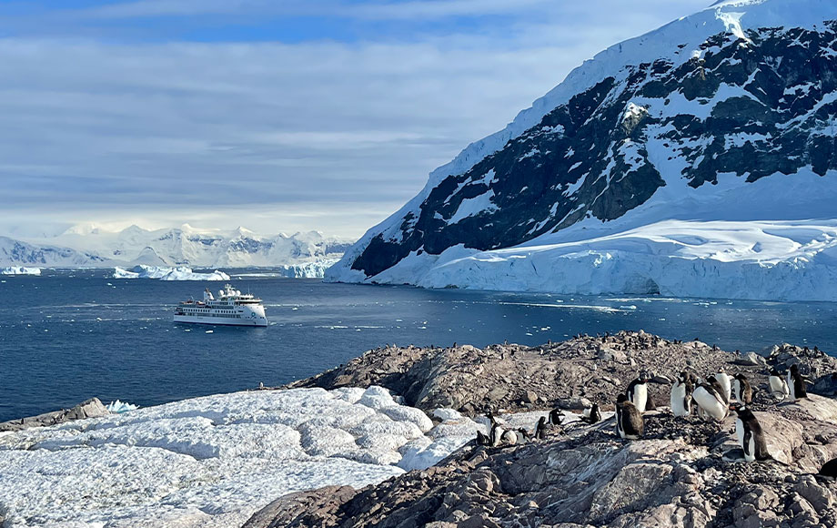 Cruising in Antarctica