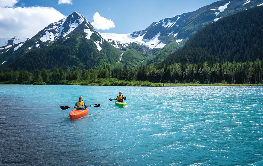 Kayaking in Alaska