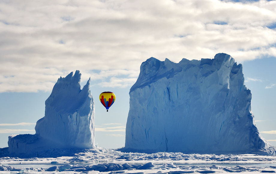Hot Air Ballooning in the Arctic