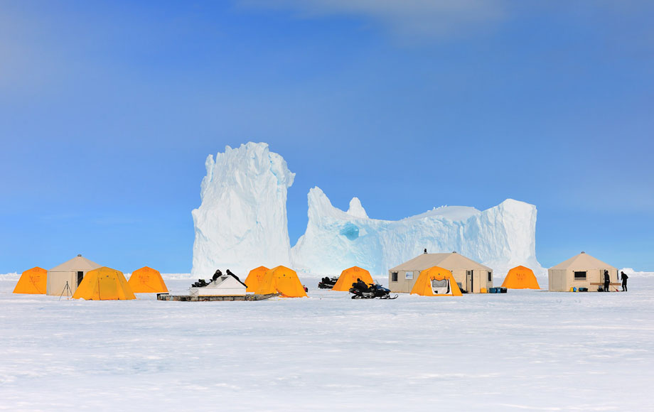Camping in the Arctic