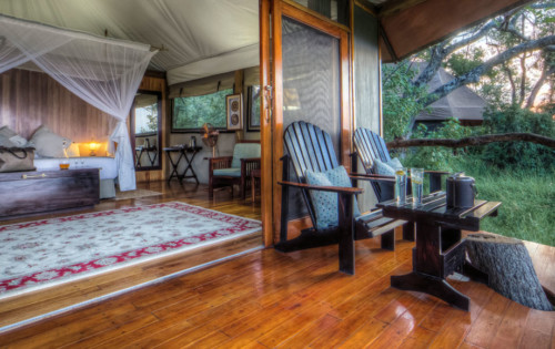 Bedroom at Kanana Camp