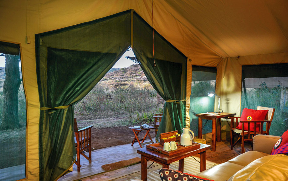 Luxury Lemala Ngorongoro Tented suite in Tanzania