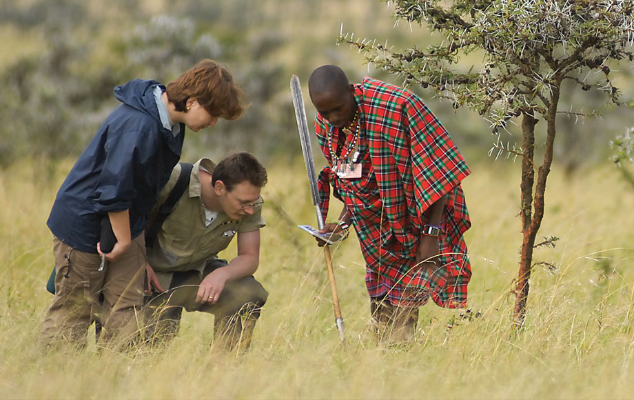 Masai guided walk in Kenya