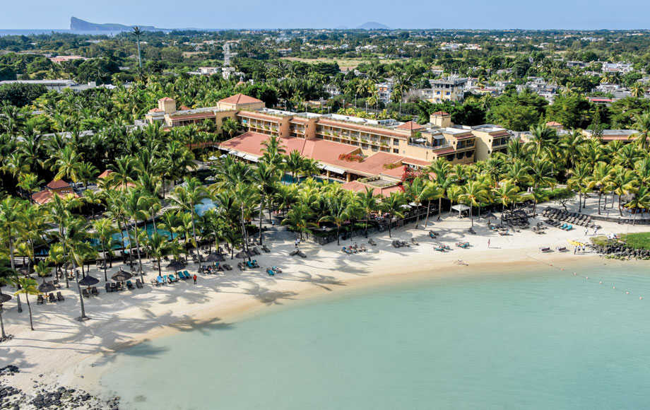 Mauricia Beachcomber Resort & Spa Aerial View