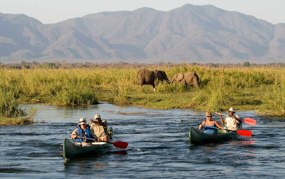 Ruckomechi camp in Zimbabwe