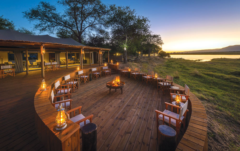 Ruckomechi camp in Zimbabwe