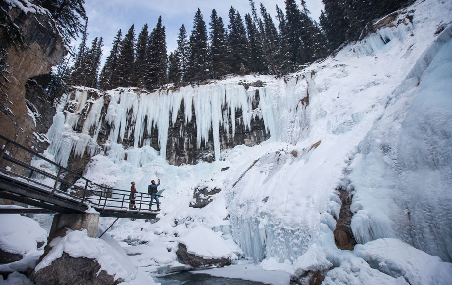 A Winter wonderland in Canada